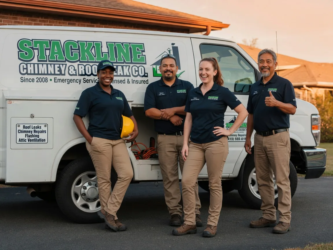 Chimney flashing repair company in Lamona, WA